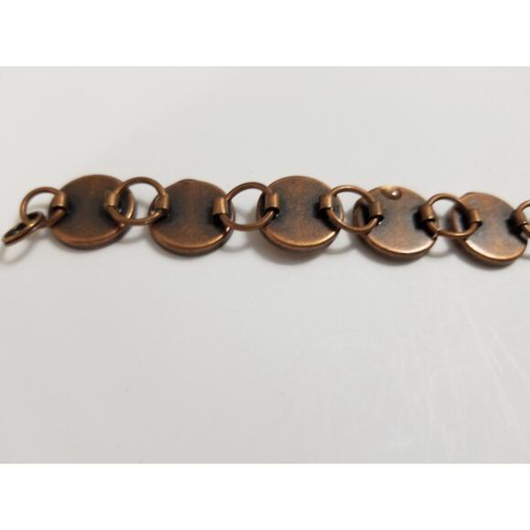 Copper colored six inch Bee happy bracelet b41 - Picture 15 of 16